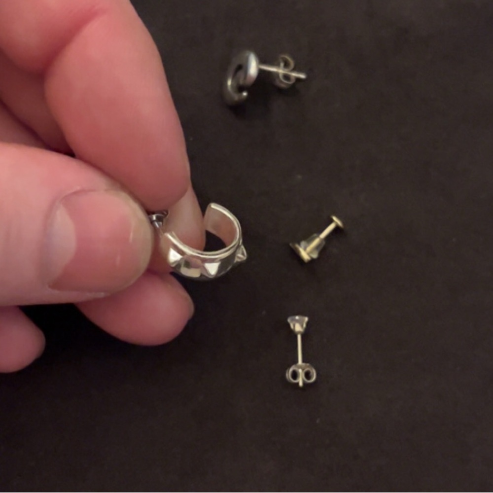 Collection of single .925 earrings